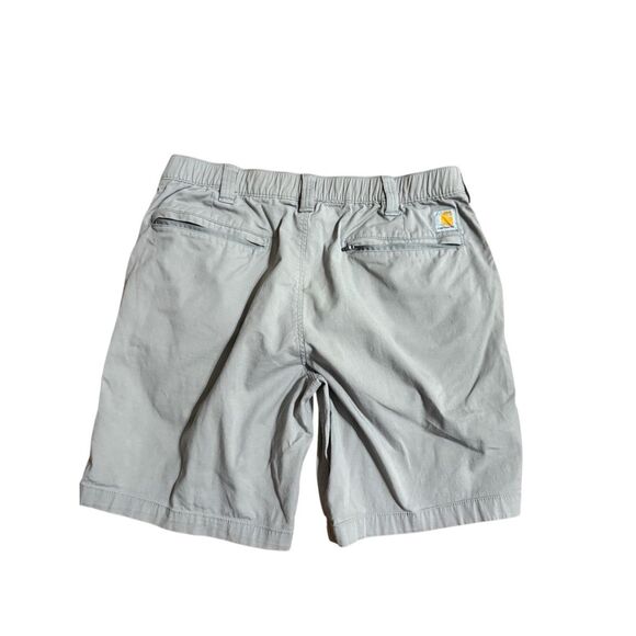 Carhartt Relaxed Fit G Force Gray Men’s Work Shorts Sz 36 - Picture 2 of 9